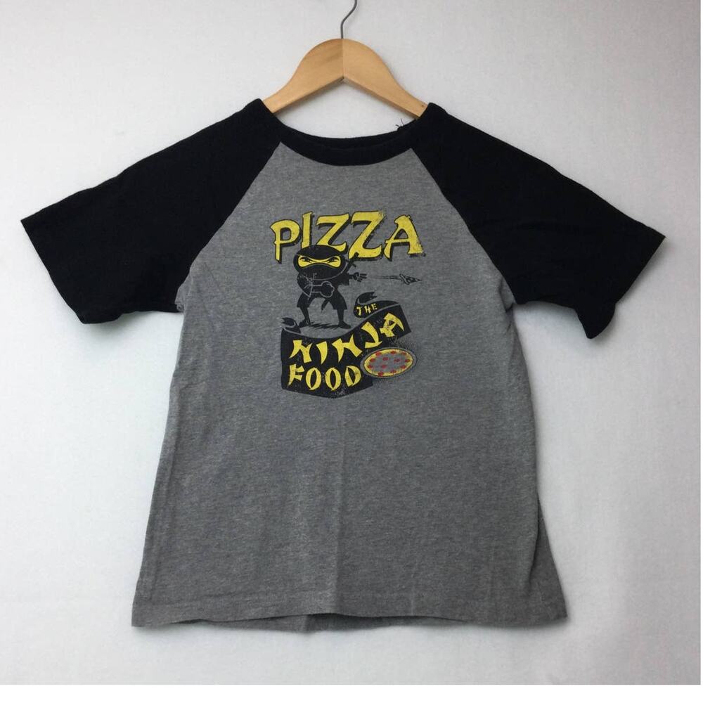 The Pizza Ninja Tee shirt Cherokee Brand Cotton Boys 6/7